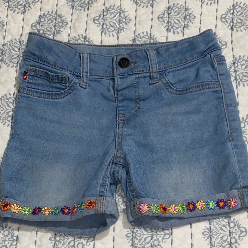 Girls Vigoss Denim Shorts size small 7/8